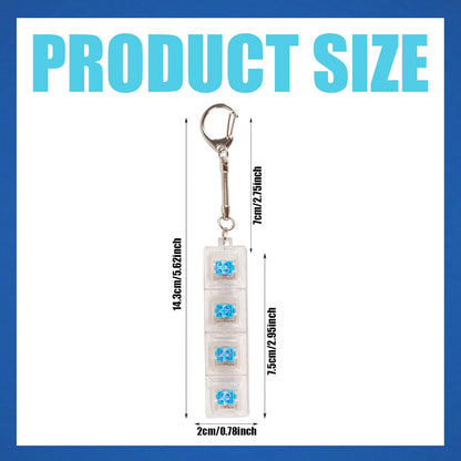 CLICKBOX KEYCHAIN FIDGET