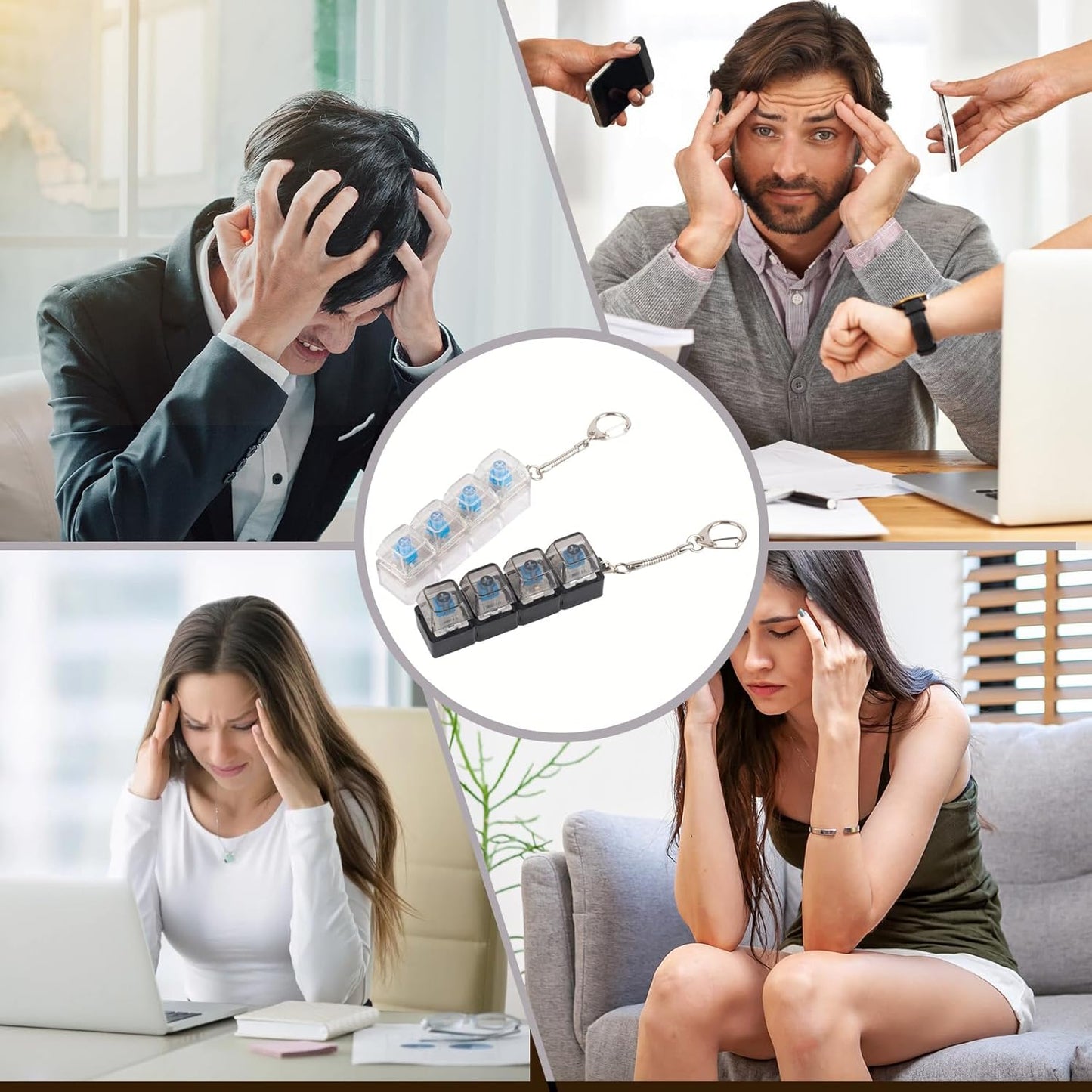 CLICKBOX KEYCHAIN FIDGET