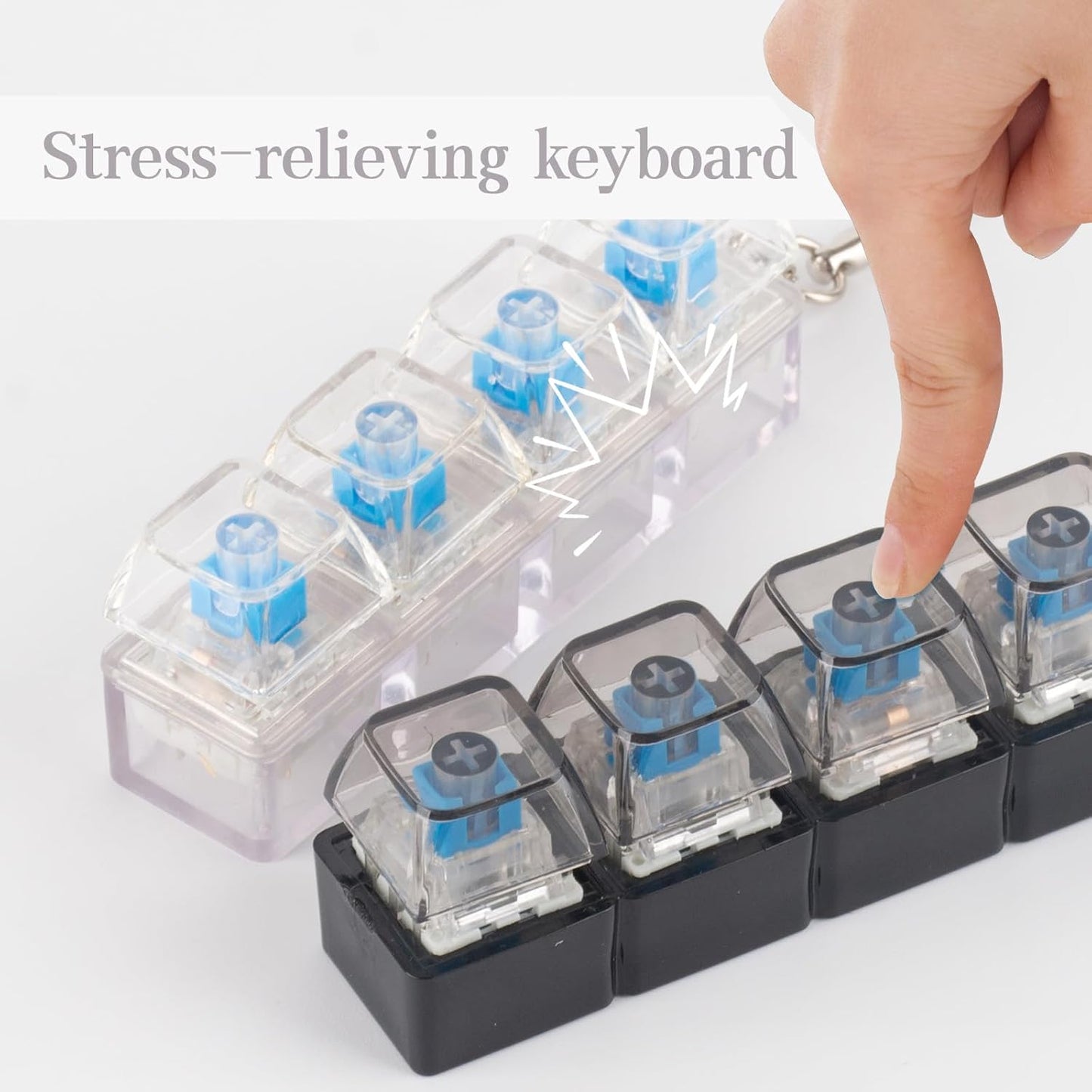 CLICKBOX KEYCHAIN FIDGET